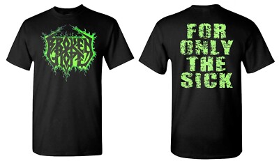 BROKEN HOPE cd lgo ONLY THE SICK Official SHIRT SMALL New repulsive conception