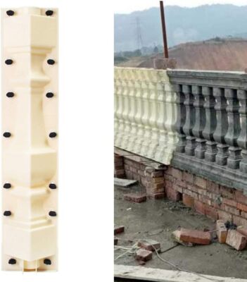 27.6'' Gdrasuya10 Cement Roman Balustrades Molds Concrete Roman Molds Plastic Cas