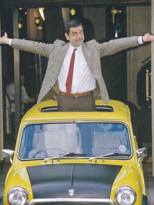 Rowan Atkinson (Mr Bean) - Miniature Poster & Card Frame