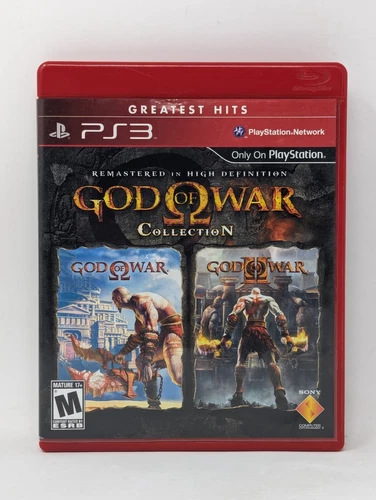 God of War Collection Sony PlayStation 3 PS3 CIB Complete Tested Game w/ Manual