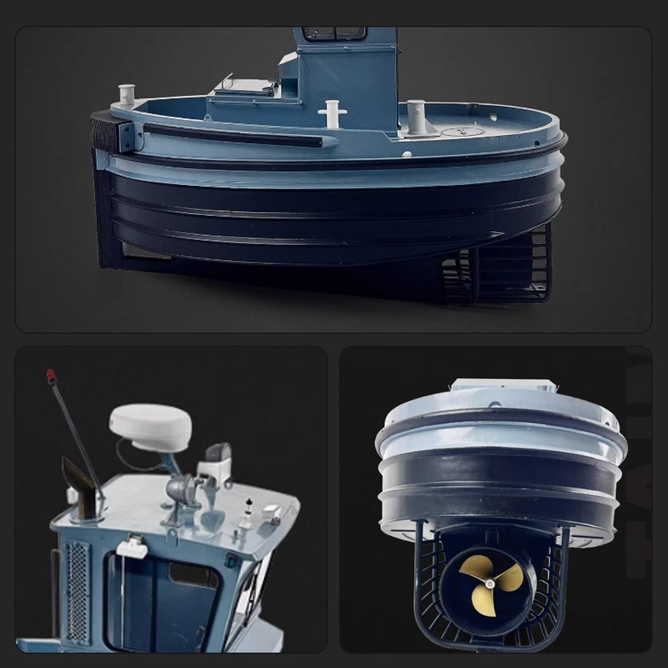 U.S. Navy Boomin Beaver Tug Boat 1:18 342mm RC Wooden Model Ship Kit - Image 3 of 4