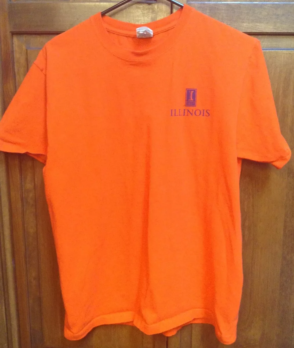 Illinois Fighting Illini 100% Cotton Unisex Tee - S