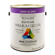 EasyCare PDLP-GL Premium Decor High-Gloss Water-Based Acrylic Enamel, Pure