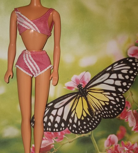 Vintage BARBIE 1981 Fashion Collectibles #3687 Lingerie Bra Panties Cami Slip - Picture 3 of 4