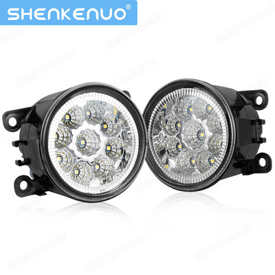 LED Pair Bumper Lamp Fog Light For Ford Explorer 2011 2012 2013 2014 2015 C-MAX