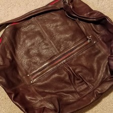 Tano Leather Extra Large Brown Hobo
