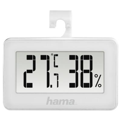 Hama 2in1 Mini Thermometer & Hygrometer, digital mit