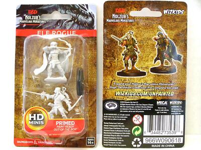 WZK73539 - D&D Nolzur's Marvelous Wave 7 - Unpainted Miniatures - Male Elf Rogue