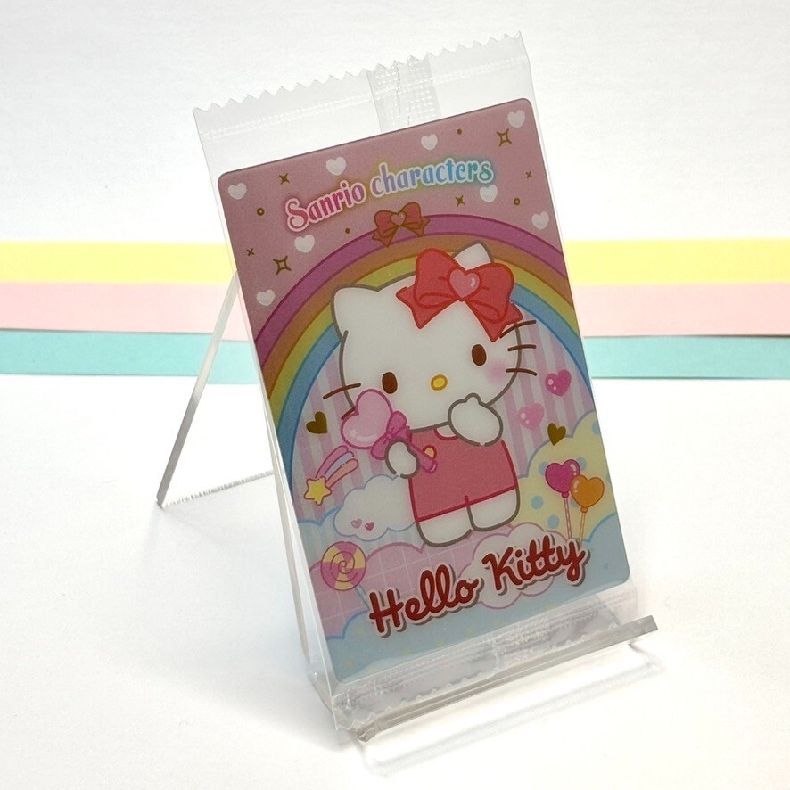 バンダイさん最高ありがとう Hello Kitty Sanrio Characters Wafer Trading Card Bandai Japan