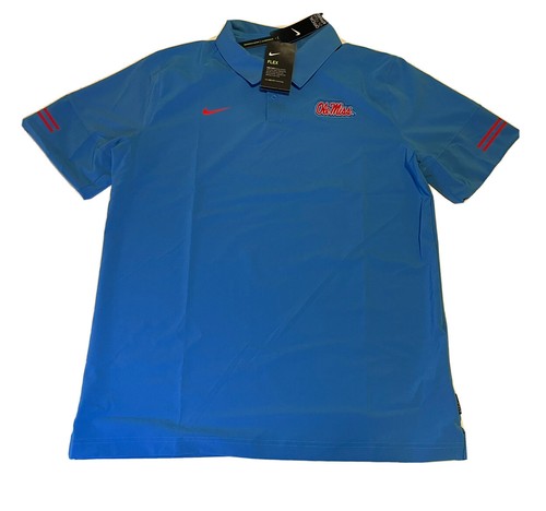 Nike Ole Miss Rebels Dri Fit Flex Polo 