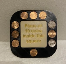 Penny puzzle (Custom colors check description!)