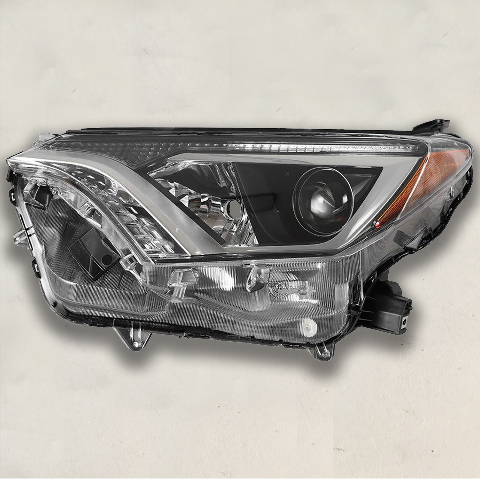 Front Headlight Assembly Replacement For 2016 2017 2018 Toyota RAV4