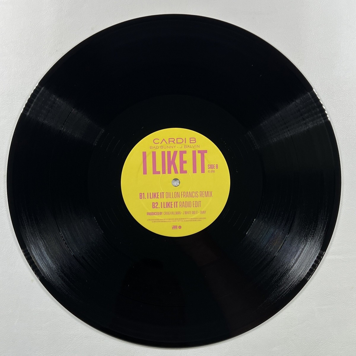 Cardi B/Bad Bunny & J Balvin “I Like It” Single 12”/Atlantic