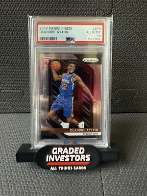 2018 PANINI PRIZM #279 DEANDRE AYTON ROOKIE RC PSA 10 | eBay