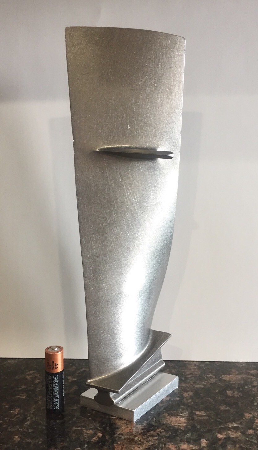 Titanium F-15/16 Jet Engine Blade.Turbine Aviation Memorabilia Pilot Gift F-100