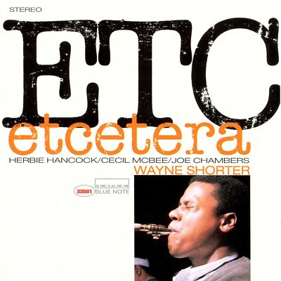 WAYNE SHORTER Etcetera Audiophile BLUE NOTE TONE POET 180g LP NEW SEALED