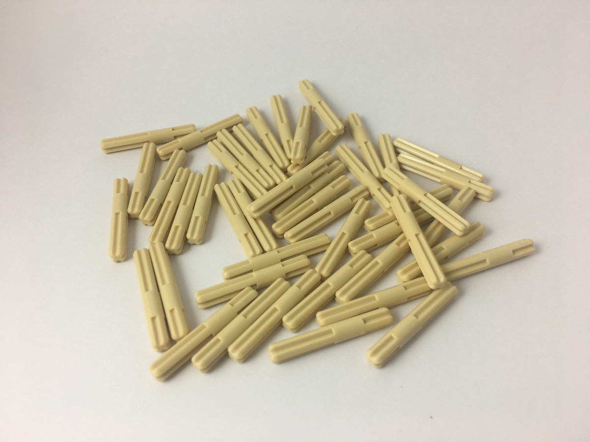 LEGO® Tan Technic, Axle 4 with Center Stop Part 99008 | eBay