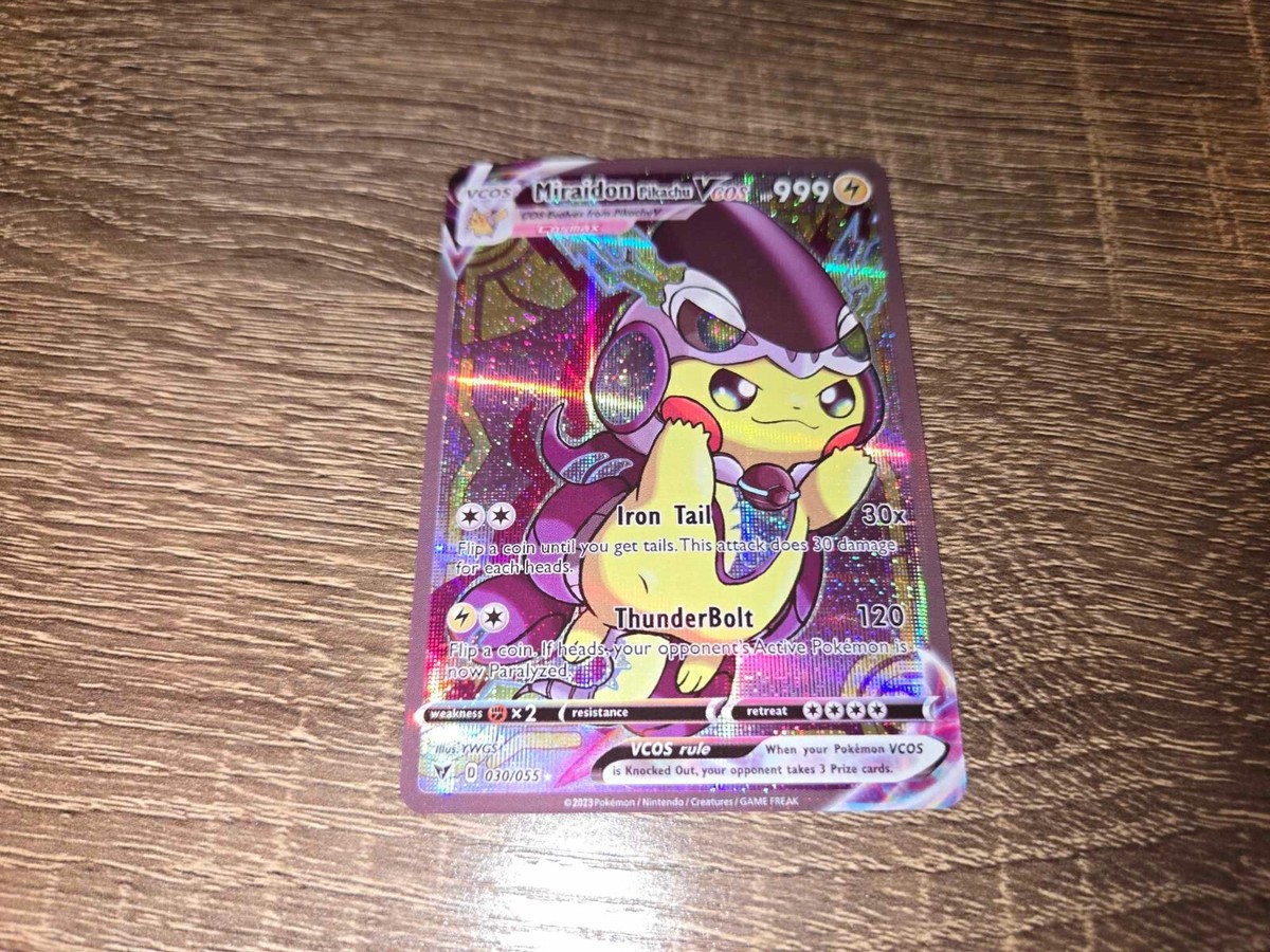 Pikachu Miraidon Pokemon Card Holo GX VSTAR VMAX GX EX