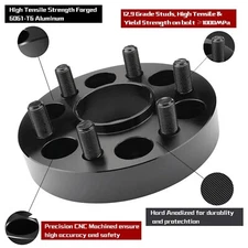 (2) Brand NEW Richeer 2 inch 6x5.5 Hub Centric Wheel Spacers For Toyota