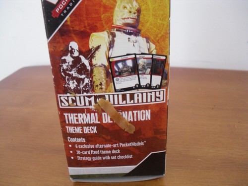 Star Wars PocketModel TCG SCUM & VILLIANS Game THERMAL DETONATION THEME DECK - Picture 7 of 8