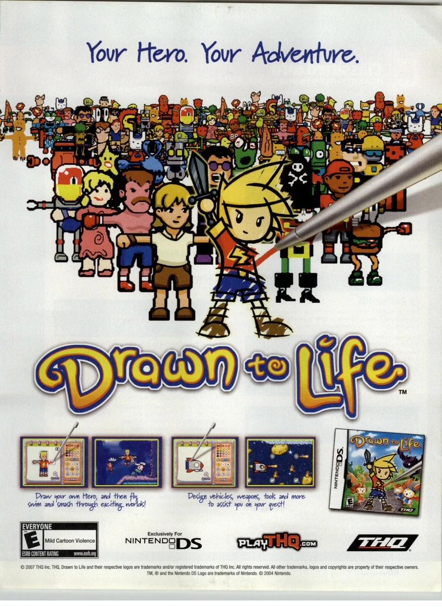 Drawn to Life - Nintendo DS, Nintendo DS