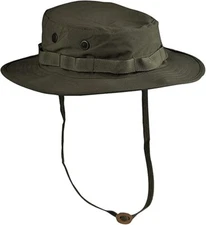 Lot of 8: Mil-Tec Trilam. Boonie Hat (57cm) Size Medium, Olive Drab