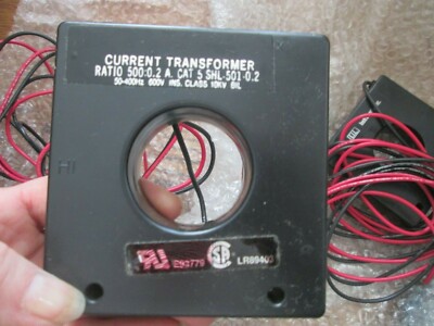 2 EIL Instruments Current Transformers # E93779 LR89403 in York Boxes