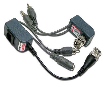 20 pairs Video Audio Power Balun Transceiver BNC to Cat5/Cat6 UTP Cable CCTV