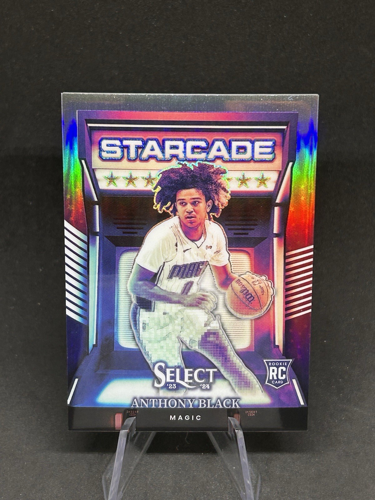 2023-24 Panini Select Anthony Black Starcade Case Hit SSP RC Rookie #25 Magic