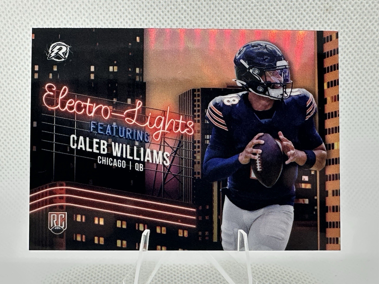 2024 Topps Resurgence - Rookie Caleb Williams (RC) Electro-Lights SP CASE HIT
