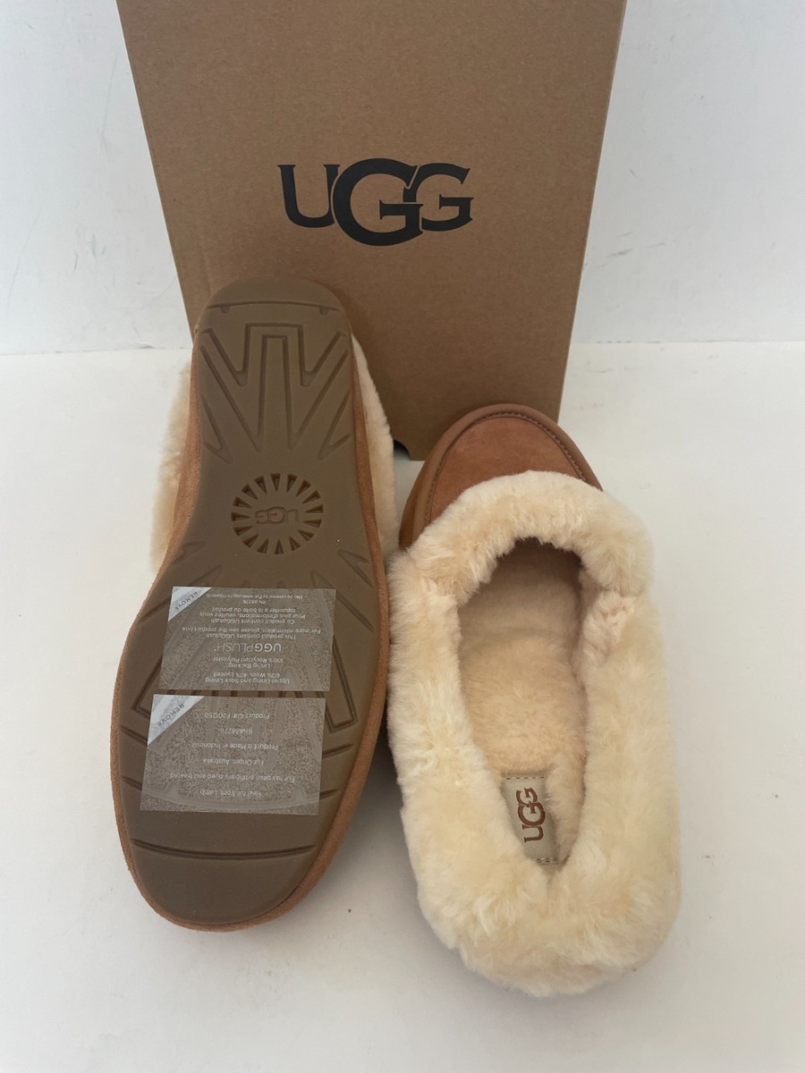 UGG Ansley Mule Chestnut Suede Slippers | eBay