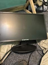 24 inch sceptre monitor, 75 hz 1080-1440 , slightly used