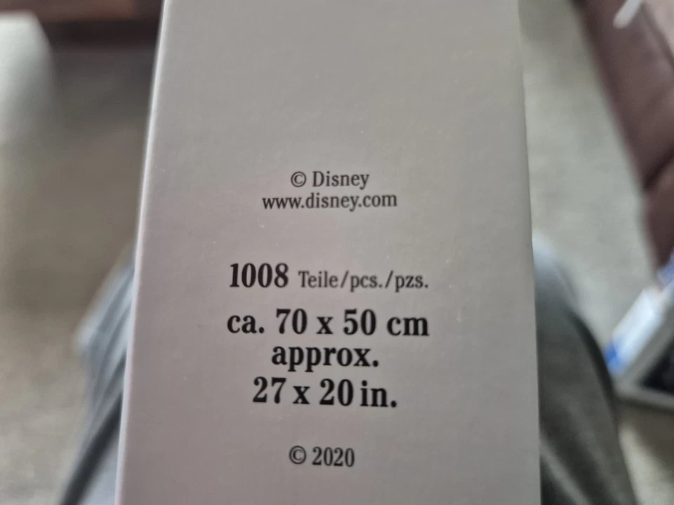 Rompecabezas Ravensburger Frozen Edición Coleccionista 1000 Piezas Foto 2 de 4