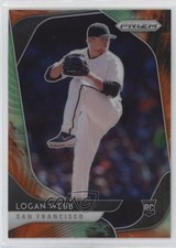 2020 Panini Prizm Tier II Mega Box Cosmic Haze Prizm Logan Webb #168 1e19
