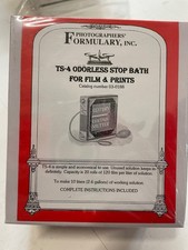 Photographers Formulary chemicals for B/W photography. New.
