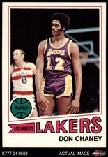 1977 Topps #27 Don Chaney Lakers Houston 7 - NM