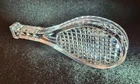 Vintage Waterford Crystal Tennis Racket Paperweight ☆Signed ☆7"