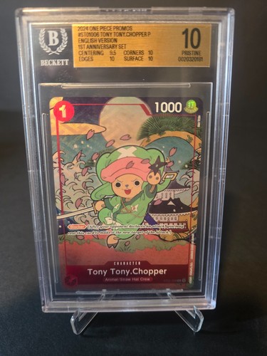 Tony Tony.Chopper (English Version 1st Anniversary Set) graded BGS 10 for sale on eBay