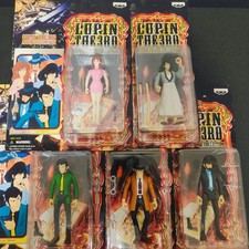 Complete all 5 types of Lupin the Third action figure collection #ada37b