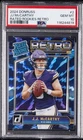 2024 PANINI DONRUSS RATED ROOKIES RETRO #2 JJ MCCARTHY ROOKIE RC PSA 10