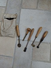  lot 5 Ancienne roulettes crantees lisse couturière ROULETTES A PATRONS vintage 
