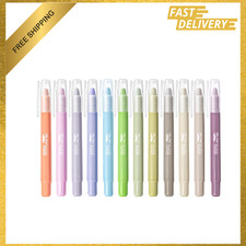 No Bleed Gel Highlighters 12 Pack Pastel Colors for Bible Study Journaling