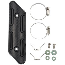 Motorbike Motorcycle Exhaust Muffler Pipe Heat Shield Cover Heel Guard Protector