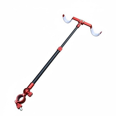 Double Fishing Rod Holder Foldable Design Double Rod Rest Fishing Pole Rear