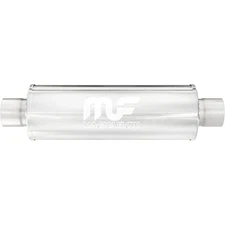 MagnaFlow Performance Exhaust Muffler 12646: 2.5" Inlet/Outlet, 6x6x18"
