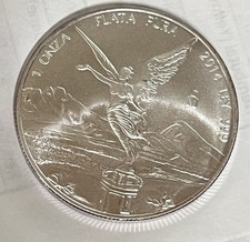 WORLD SILVER COIN: *  2014 MEXICO LIBERTAD 1 ONZA, BU*
