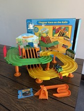 TOMY Thomas Friends Train Set Thomas' Race On The Rails Tracks In Box