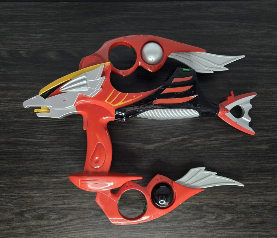 Arco Invocador Halcón Fuerza Salvaje Power Rangers De Colección -Incompleto - ¡Probado! ¡Funciona! Foto 4 de 4