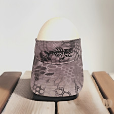 Kryptek RAID OC Outdoor Fishing Visor Hat Strapback Adjustable Gray Camo Mens Q3