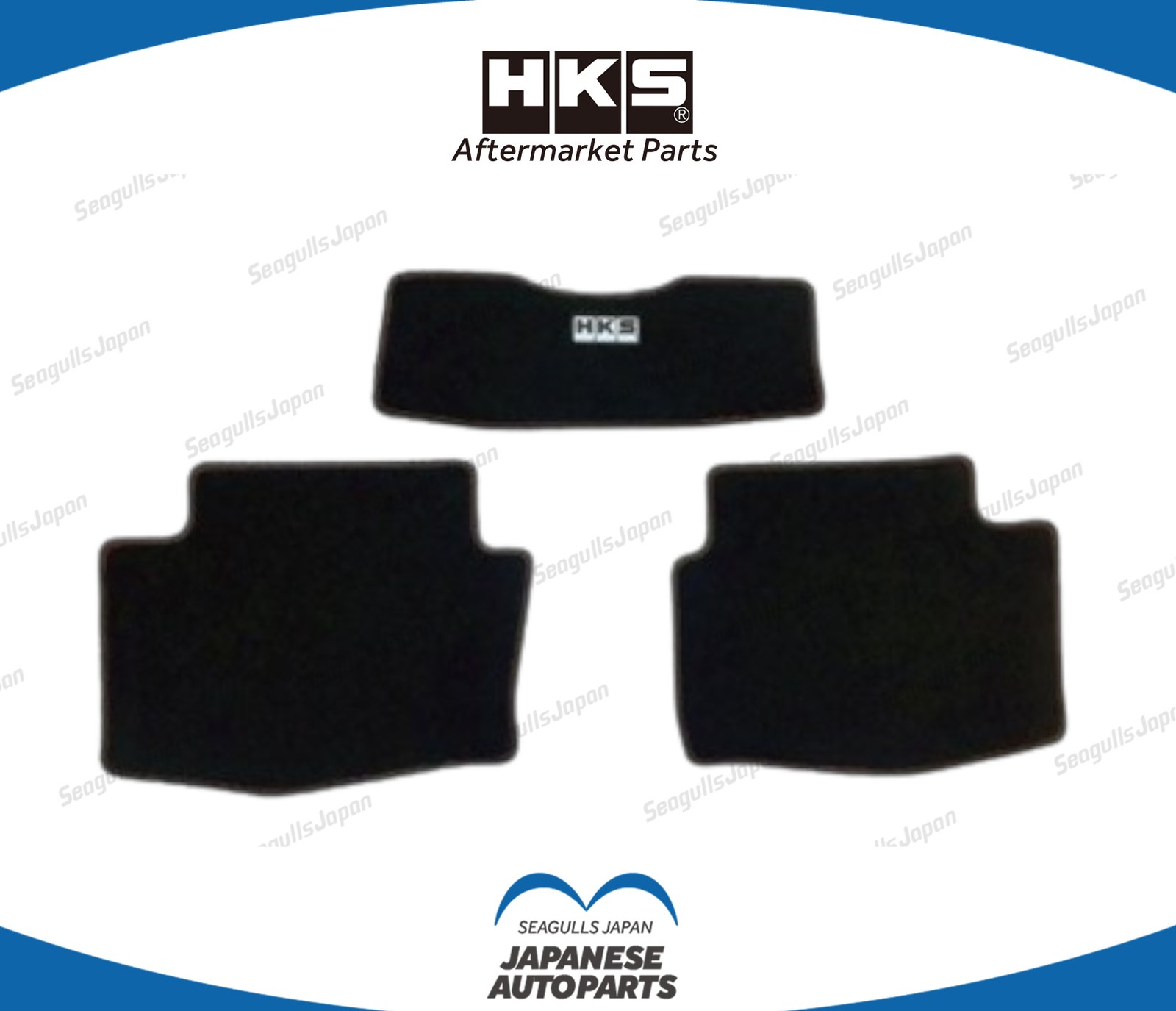 HKS OEM Genuine FLOOR MAT GRYARIS FRONT SET 51007-AK376